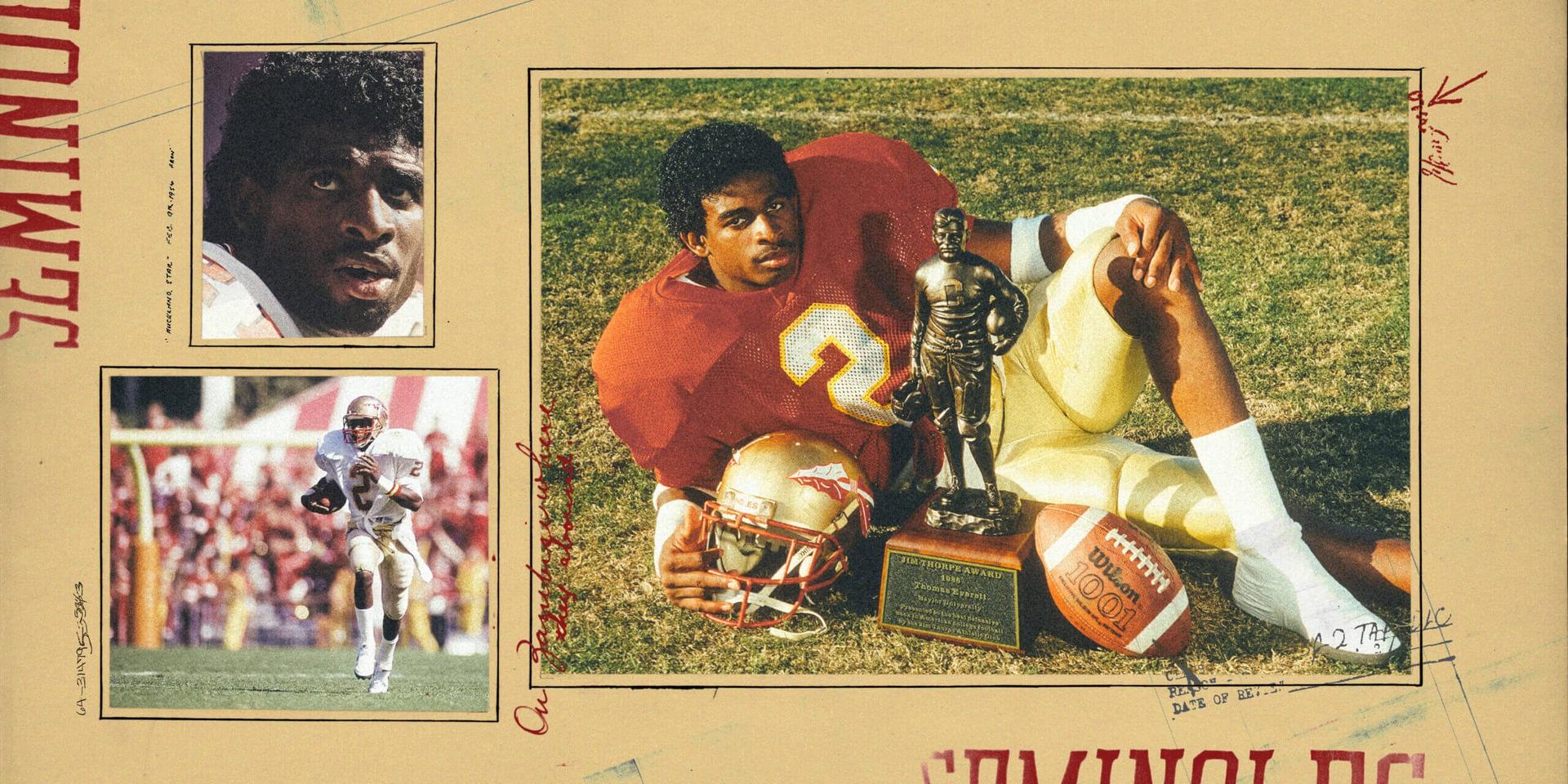 Deion Sanders’ unrivaled legend at Florida State: ‘The best athlete ever known to man’