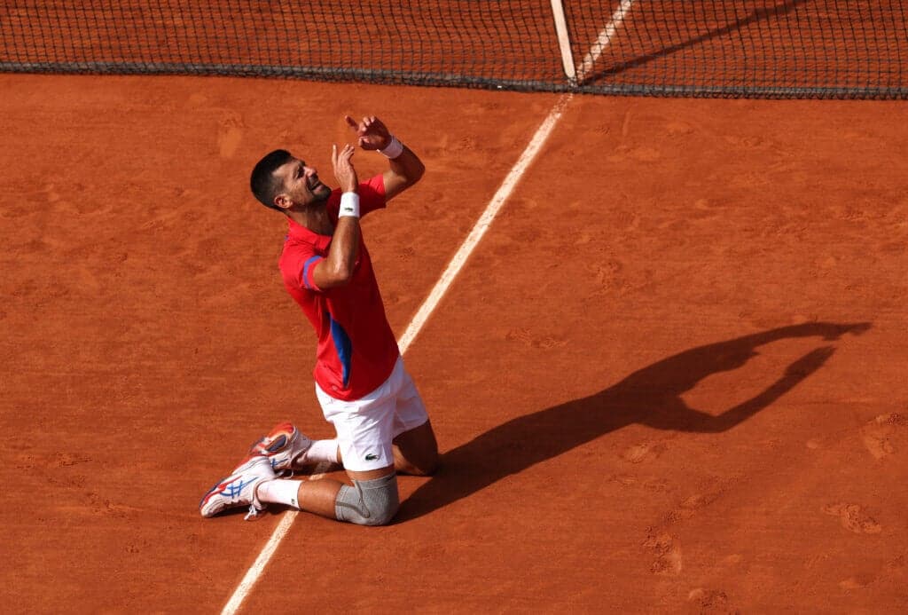 Novak Djokovic beats Carlos Alcaraz to win Olympic gold and career Golden Slam