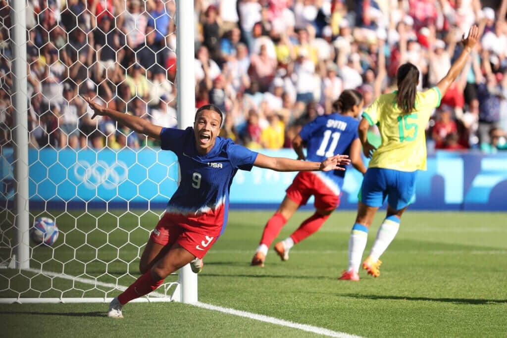 USA 1 Brazil 0: Mal Swanson's goal wins first USWNT Olympic gold in 12 years