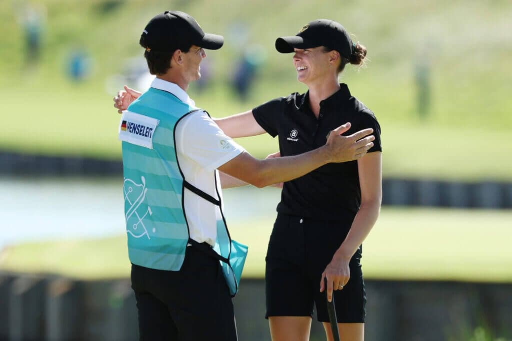 Esther Henseleit's silver-medal Olympic golf surge and the love story behind it all