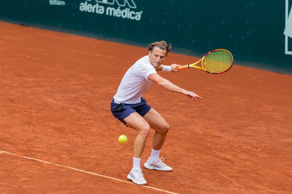 Diego Forlan: The ex-Man Utd and Uruguay footballer playing ITF tour tennis at 45