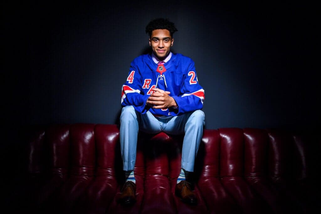 Rangers prospect EJ Emery is inspired and inspiring on journey toward NHL