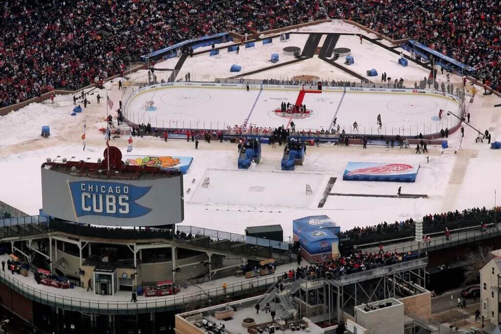 Wrigley Field to hold 4 Big Ten college hockey games after NHL Winter Classic