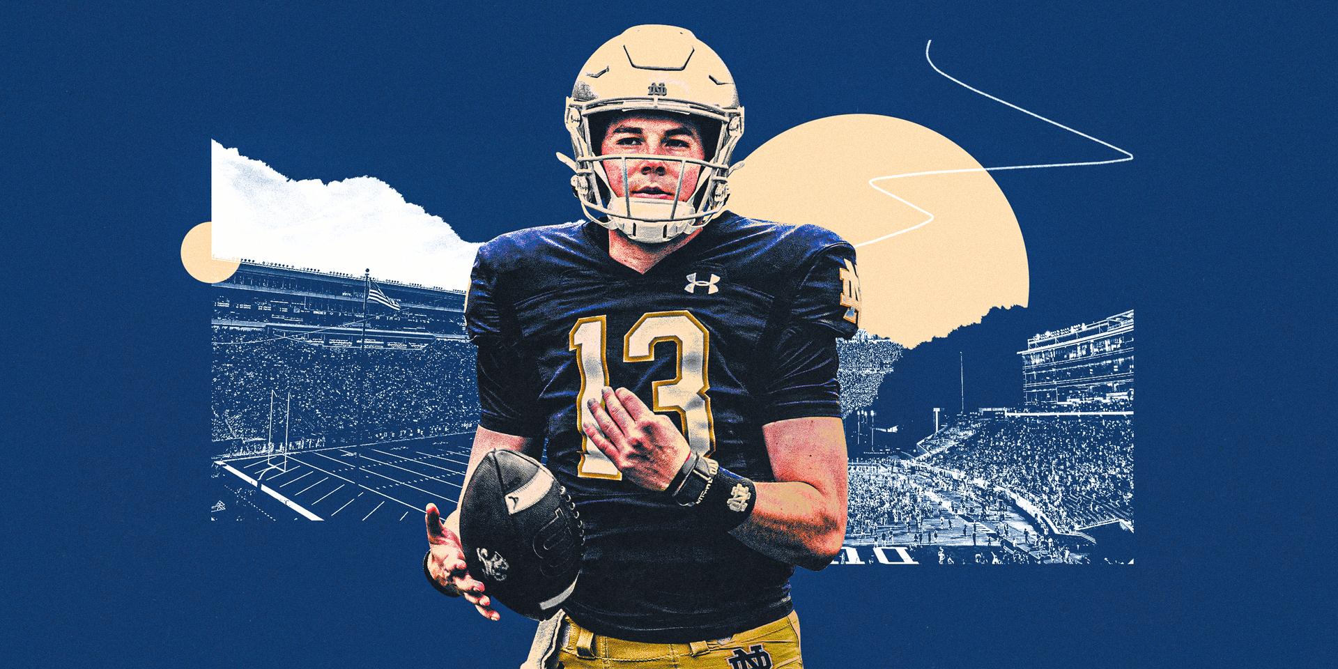 Notre Dame’s Riley Leonard, the small-town QB with championship ambitions