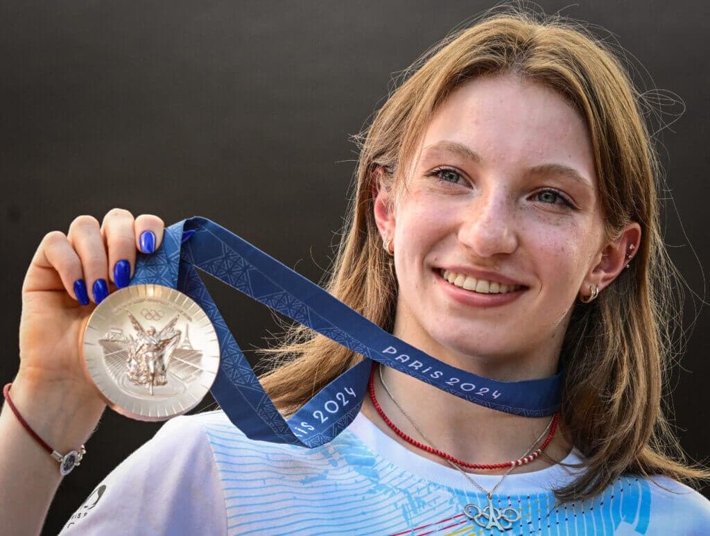 Romanian gymnast Ana Bărbosu receives bronze medal after Jordan Chiles stripped of her award