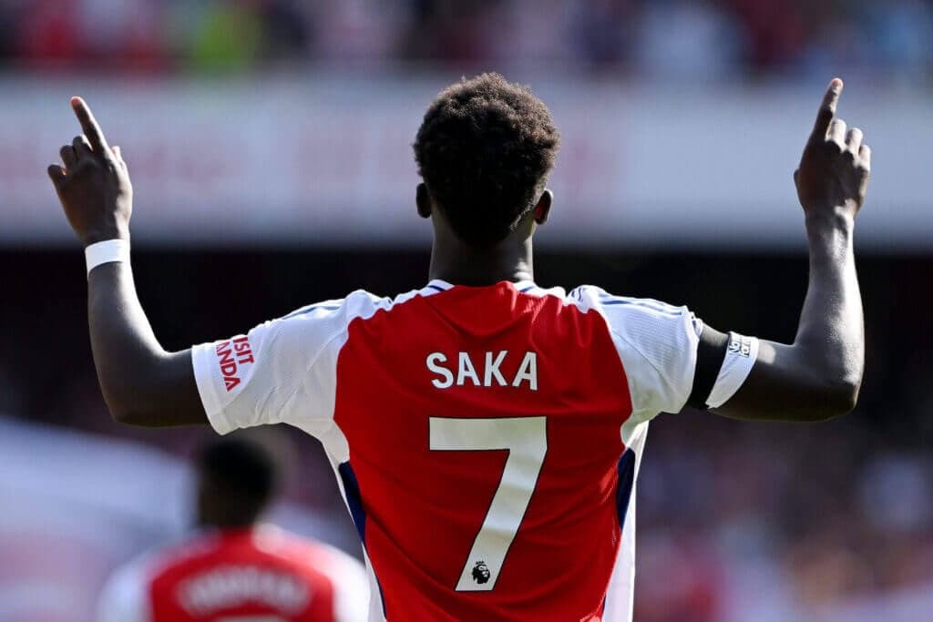 Can Saka be the 20-goal forward Arsenal need to push for the title?