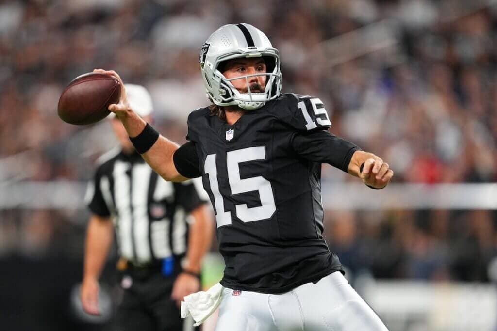 Raiders to start QB Gardner Minshew vs. Chargers in Week 1