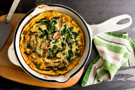 Image for Mushroom and Spinach Frittata