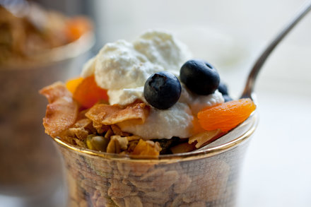 Image for Olive Oil Granola With Dried Apricots and Pistachios