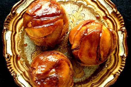 Image for Upside-Down Caramel-Apple Muffins