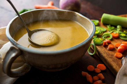 Image for Winter Vegetable Soup With Turnips, Carrots, Potatoes and Leeks