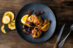 Image for Roasted Chicken With Figs and Rosemary