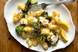 Image for Sheet-Pan Spicy Roasted Broccoli Pasta