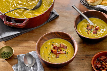 Image for Hearty Split Pea Soup With Bacon