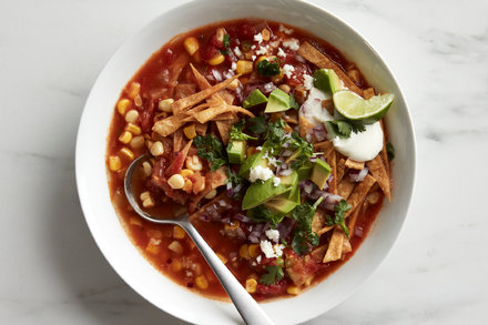 Image for Vegetarian Tortilla Soup