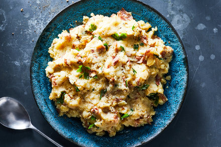 Image for Slow Cooker Mashed Red Potatoes With Parmesan