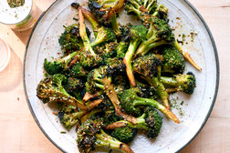 Image for Grilled Broccoli With Soy Sauce, Maple Syrup and Balsamic Vinegar