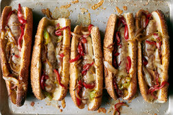 Image for Italian Subs With Sausage and Peppers