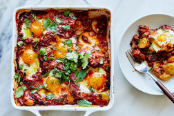 Image for Indian-Spiced Tomato and Egg Casserole