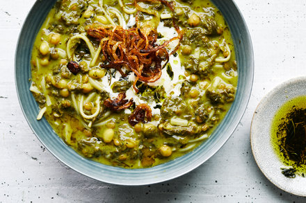 Image for Ash Reshteh (Persian Greens, Bean and Noodle Soup)