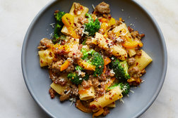 Image for Sausage and Peppers Pasta With Broccoli