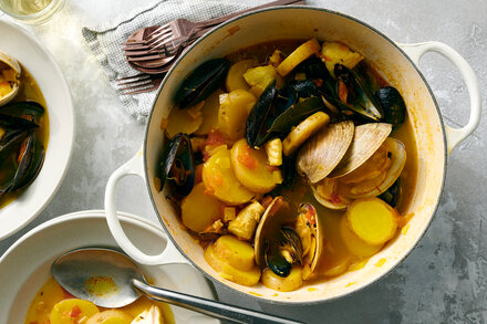 Image for Anytime Fish and Shellfish Stew