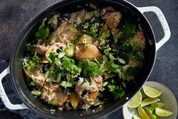 Image for One-Pot Chicken and Rice With Ginger