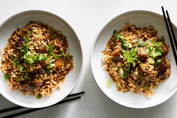 Image for Vegan Dan Dan Noodles With Eggplant