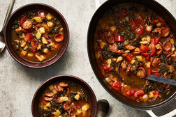 Image for Kale Soup With Potatoes and Sausage