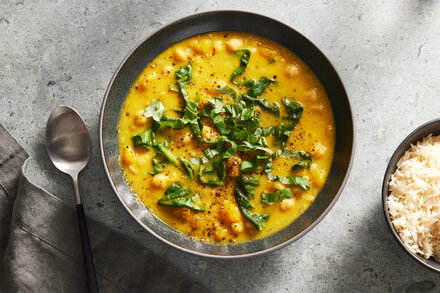 Image for Squash and Chickpea Stew With Lemongrass