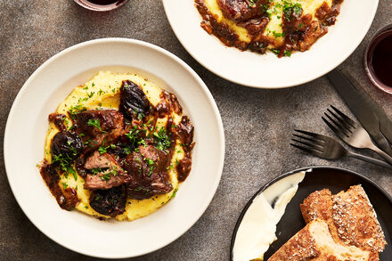 Image for Slow-Cooker Braised Pork With Prunes and Orange 