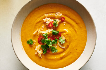 Image for Coconut Curry Sweet Potato Soup