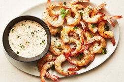 Image for Roasted Shrimp Cocktail With Horseradish Sauce