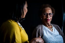 The children of Jewell Thomas, right, jointly pay a long-term care insurance premium of more than $2,500 a year, as well as another $4,000 a month for two home health aides not covered by that policy.