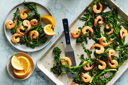 Image for Spicy Roasted Shrimp and Broccoli Rabe