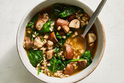 Image for Miso-Mushroom Barley Soup