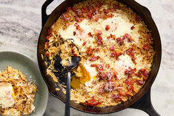 Image for Skillet Pasta With Bacon and Eggs