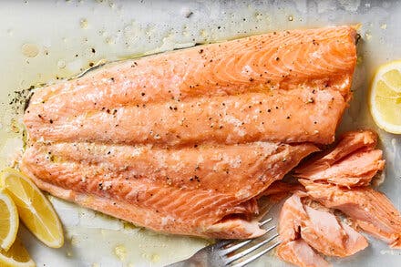 Baked Wild Salmon