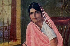 A postcard depicting Hansa Mehta. Her work included helping to draft India’s first constitution as a newly independent nation.