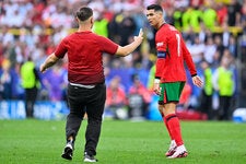 Cristiano Ronaldo’s Euro 2024 statistics: selfie-seeking fans (many), goals (zero), frustration (mounting).