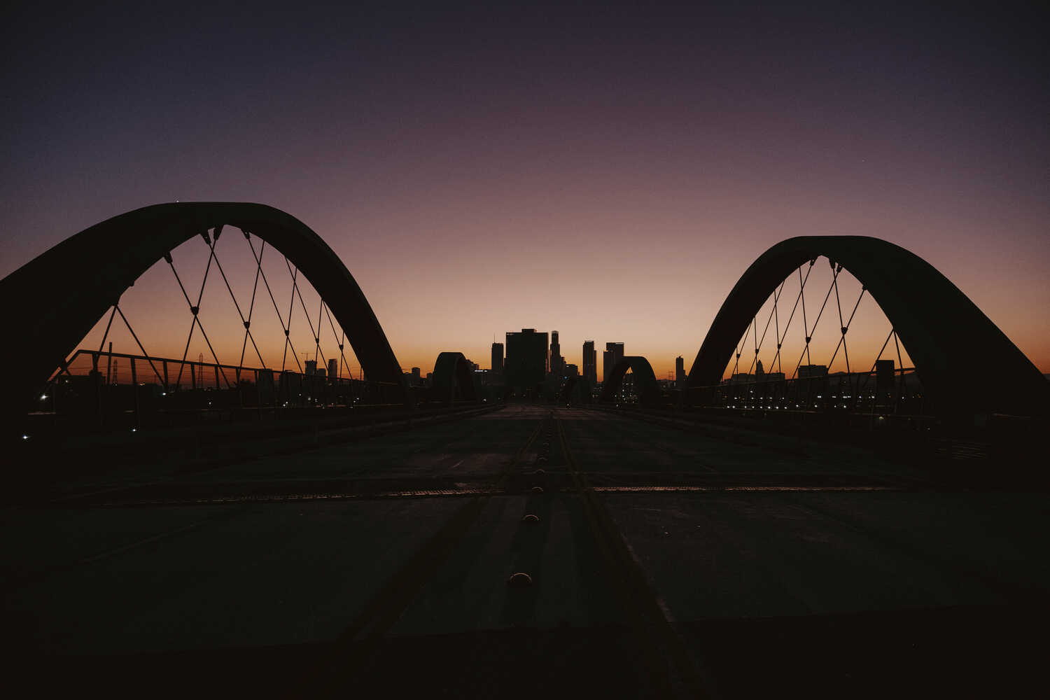 The 6th Street Bridge in Los Angeles has been cast into darkness after its wiring was stolen.