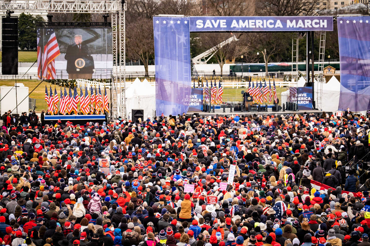 The Supreme Court has suggested that former President Donald J. Trump might not be able to face prosecution for the things he said during his speech to a crowd of his supporters on Jan. 6, 2021.