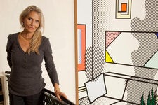 Dorothy Lichtenstein in 2012 at the Roy Lichtenstein Foundation’s former home in Manhattan. Her donations included her husband’s paintings and sculptures, piles of sketchbooks and file drawers bulging with correspondence.