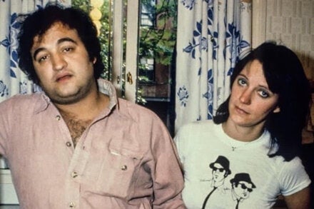 Judy Belushi Pisano and John Belushi in an undated photograph. After Mr. Belushi’s death in 1982, Ms. Pisano dedicated herself to celebrating his legacy.