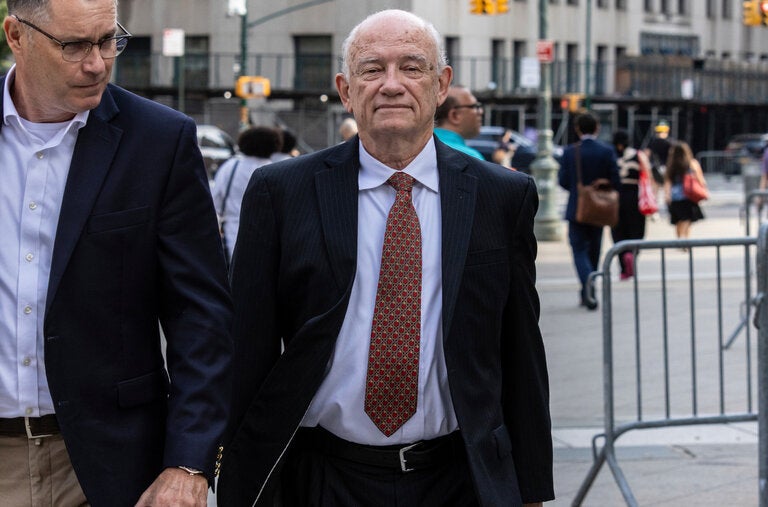 Charles Cotton, right, a former N.R.A. president, said that the lawsuit by New York State is hampering its ability to attract new leaders. 