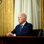 President Biden addressed the nation on Sunday from the Oval Office after the assassination attempt that injured former President Donald J. Trump.