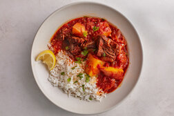 Image for Aloo Gosht (Spicy Beef and Potato Stew)