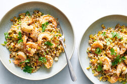 Image for Miso Shrimp and Corn Couscous Salad