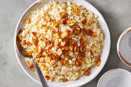 Toasted Garlic Rice  