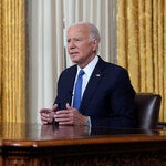 “Nothing can come in the way of democracy,” Mr. Biden said. “And that includes personal ambition.”